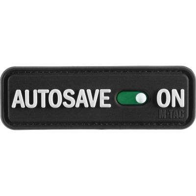 M-TAC PATCH AUTOSAVE PVC - různé barvy Barva: Black