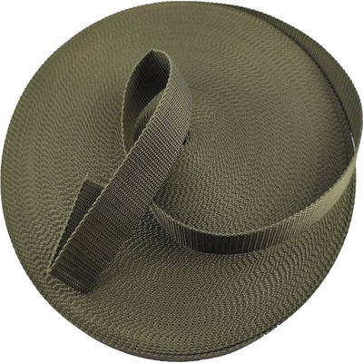Polypropylénový popruh 50 mm khaki (balení 50 m)