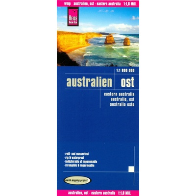 Východní Austrálie (Australia East) 1:1,8m mapa RKH