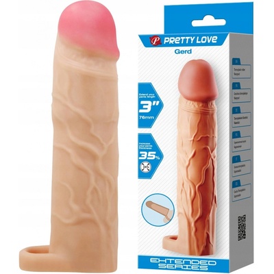 Pretty Love Gerd Penis Sleeve with Ball Strap Skin