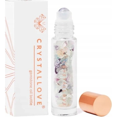 CRYSTALLOVE Fľaštička s kryštálmi na olejček 10ml fluorit dúhový