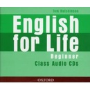 English for Life Beginner CD