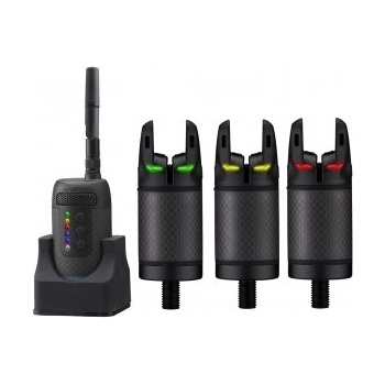 Prologic sada hlásičů K3 Bitte Alarm Set 3+1 Green Zellow Červená