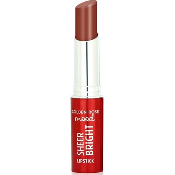 Golden Rose Mood Червило Sheer Bright, 105 Hazelnut, 3.3 g