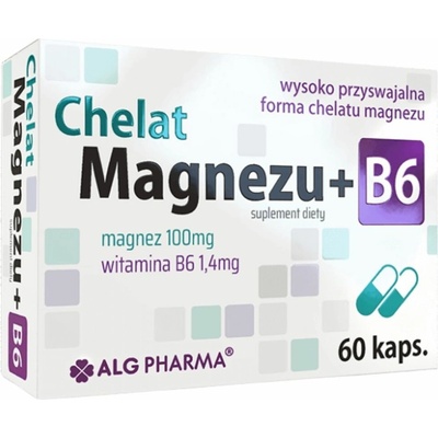ActivLab ALG Pharma Chelát hořčíku + B6 60 kapslí