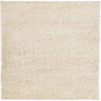 Шаги килим с дълъг косъм, модерен, златист, 240x240 см