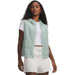 Under Armour Womens Rival Woven Ruched Vest - Blue/White