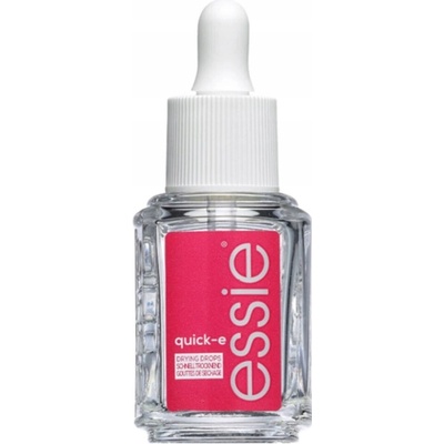 Essie ESS QuickE Drying Drops rychleschnoucí top coat na nehty Průhledný 13,5 ml