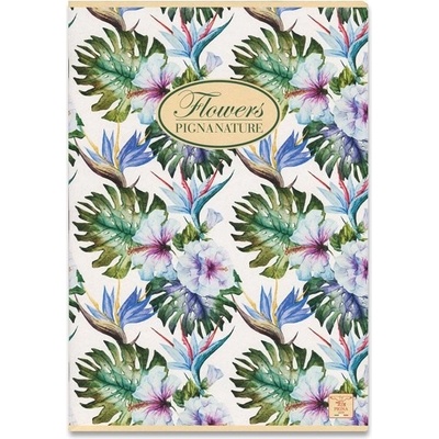 Pigna sešit Nature Flowers A5 linkovaný