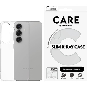 Image 1 of Panzer Гръб Care by PanzerGlass за Samsung Galaxy S25, Fashionable, X-Ray, Soft Basic, Прозрачен