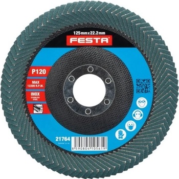 Festa Kotouč lamelový oboustranný 125 mm P120 21764