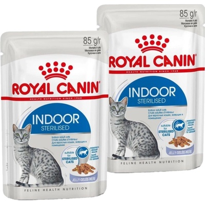Royal Canin Indoor Sterilised v omáčce 2 x 12 x 85 g