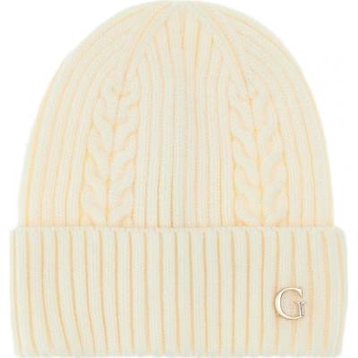 Guess dámská krémová čepice AW5381POL01-WHI