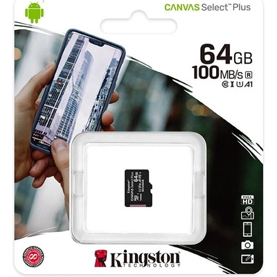 Kingston SDXC UHS-I U1 64GB SDCS2/64GBSP
