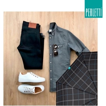 Мъжки автоматичен Open-Close чадър Perletti Time 26226