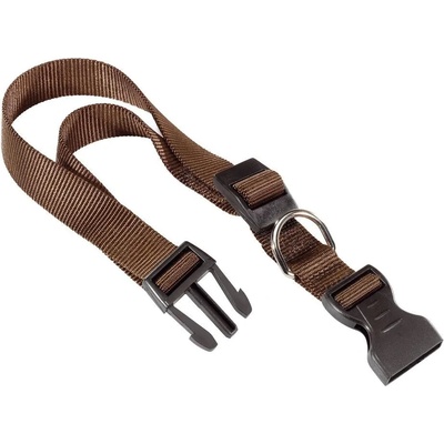 Ferplast Club Collar - Регулируем нашийник за кучета с пластмасова катарама, 30-44 см. / 15мм. - кафяв