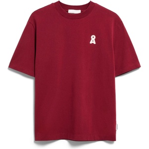 Armedangels Дамска тениска ARMEDANGELS Women's Tarjaa Å Embro T-shirt - Velvet Red - размер XXL (916-2767-1416)