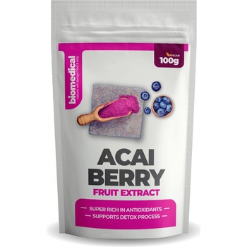 BioMedical Acai berry prášok 100 g