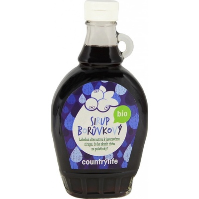 Country Life Bio sirup borůvkový 250 ml