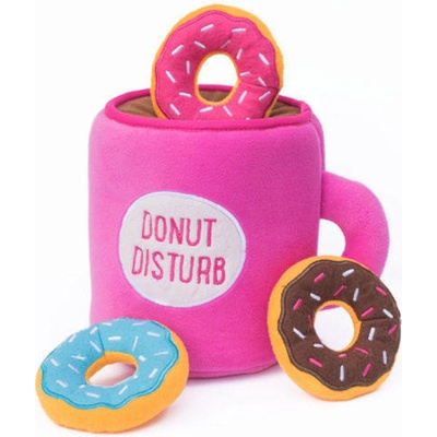 ZippyPaws Burrow Donuty s kávou 15 x 20 x 15 cm