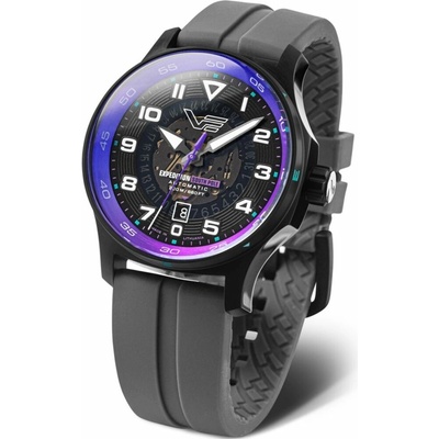 Vostok Europe NH35/592C760 sivý gumový remienok