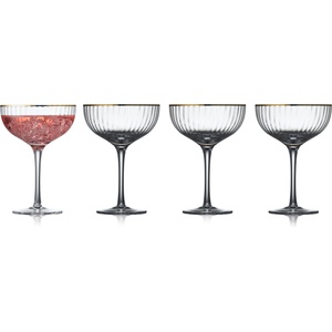 Lyngby Glas Чаша за коктейл PALERMO GOLD, комплект 4 бр. , 315 мл, Lyngby Glas (LYG14634)