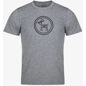 Kilpi Сива мъжка тениска с щампа Kilpi BRANDYS Kilpi | Siv | МЪЖЕ | S