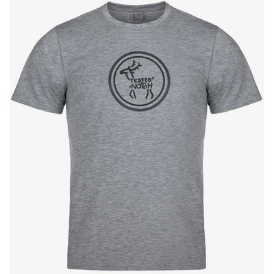 Kilpi Сива мъжка тениска с щампа Kilpi BRANDYS Kilpi | Siv | МЪЖЕ | S