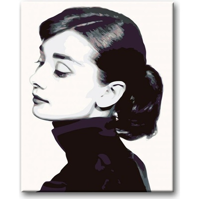 Zuty Malování podle čísel Audrey Hepburn I – Zboží Dáma