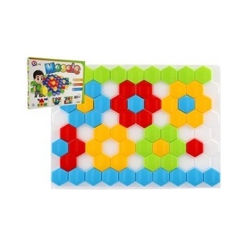 Teddies Mozaika klobouček 1,5cm hladký 120 ks