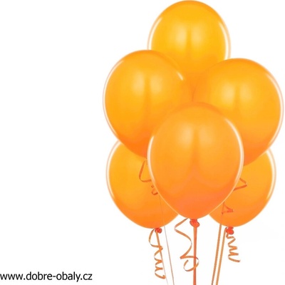 balónky ORANŽOVÉ
