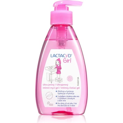 Lactacyd Girl нежен измиващ гел за интимна хигиена 200ml