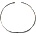 Rouge Stainless Steel Thin Collar