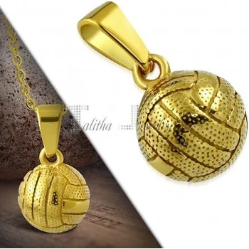 Image 1 of Talitha Мини висулка „Златна волейболна топка