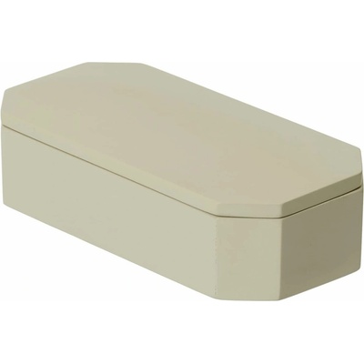 Ferm Living Lakovaná krabička Nova 20 x 10 cm light celedon