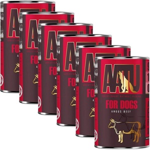 AATU За Кучета Ангус Говеждо 6 x 400 г