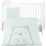 KikkaBoo Бебешки спален комплект Kikkaboo - Bear with me, 5 части, Mint (41101050059)