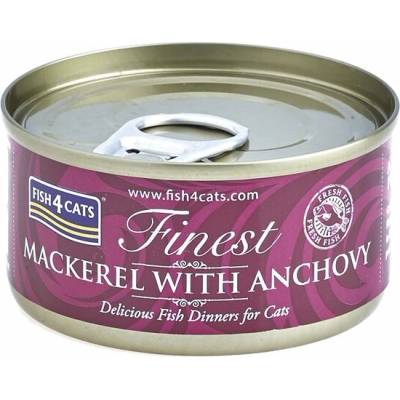 Fish4Cats Finest makrela s ančovičkami 70 g