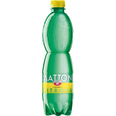 Karlovarské minerální vody Mattoni citron 0,5 l