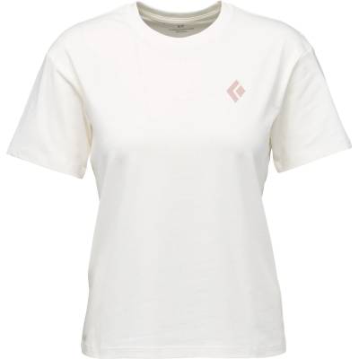 Black Diamond Дамска тениска Black Diamond Women's Heritage Badge S/S Tee T-shirt - Off White (916-3681-0213)