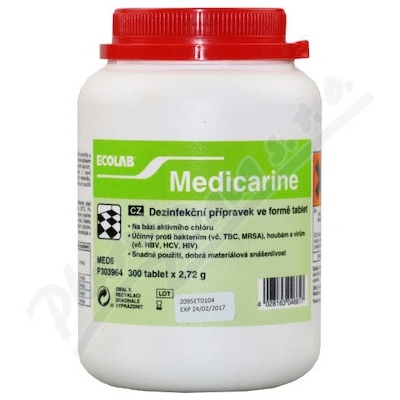 Medicarine dezinf.přípravek tbl.300