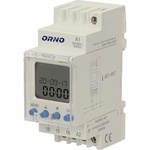 ORNO or-pre-433 - Цифров таймер, седмичен, 16А, 52 програми, din (or-pre-433)