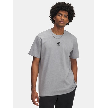 Under Armour Мъжка тениска Under Armour Curry Hvyweight Logo Tee-GRY Under Armour | Siv | МЪЖЕ | S