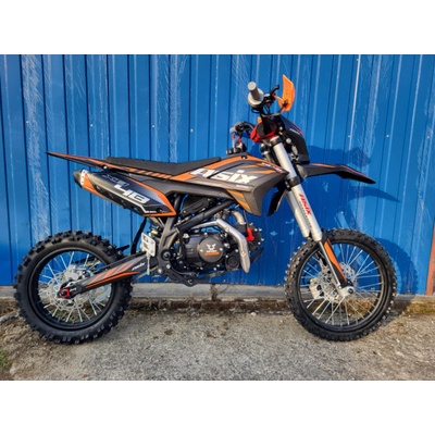 Pitbike ASIX XB-48 125ccm 17"/14" E-START + světlo 3 barvy – Zbozi.Blesk.cz