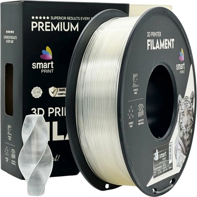 Smart Print PLA+ transparentný 1,75mm 1kg