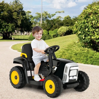 Costway dětský traktor na dálkové ovládání černá