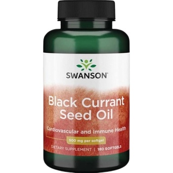 Swanson Black Currant Seed Oil 500 mg [180 Гел капсули]