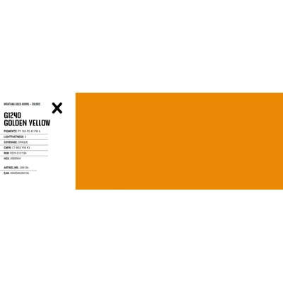 Montana Spray MONTANA GOLD 400ml G1240 Golden Yellow