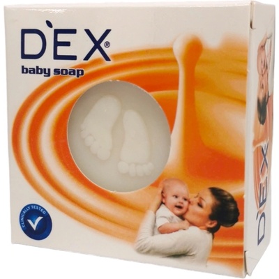 Dex бебешки сапун, 125гр, Оранджев