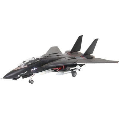 Revell Сглобяем модел Revell Военни: Самолети - F-14A Black Tomcat